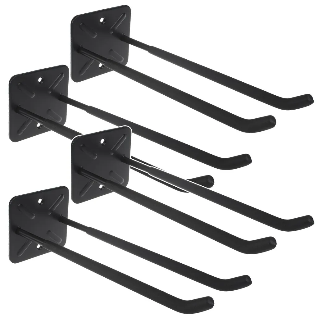 Range-vélo Mural Lot de 4 Crochets de Stockage pour Roues et Pneus