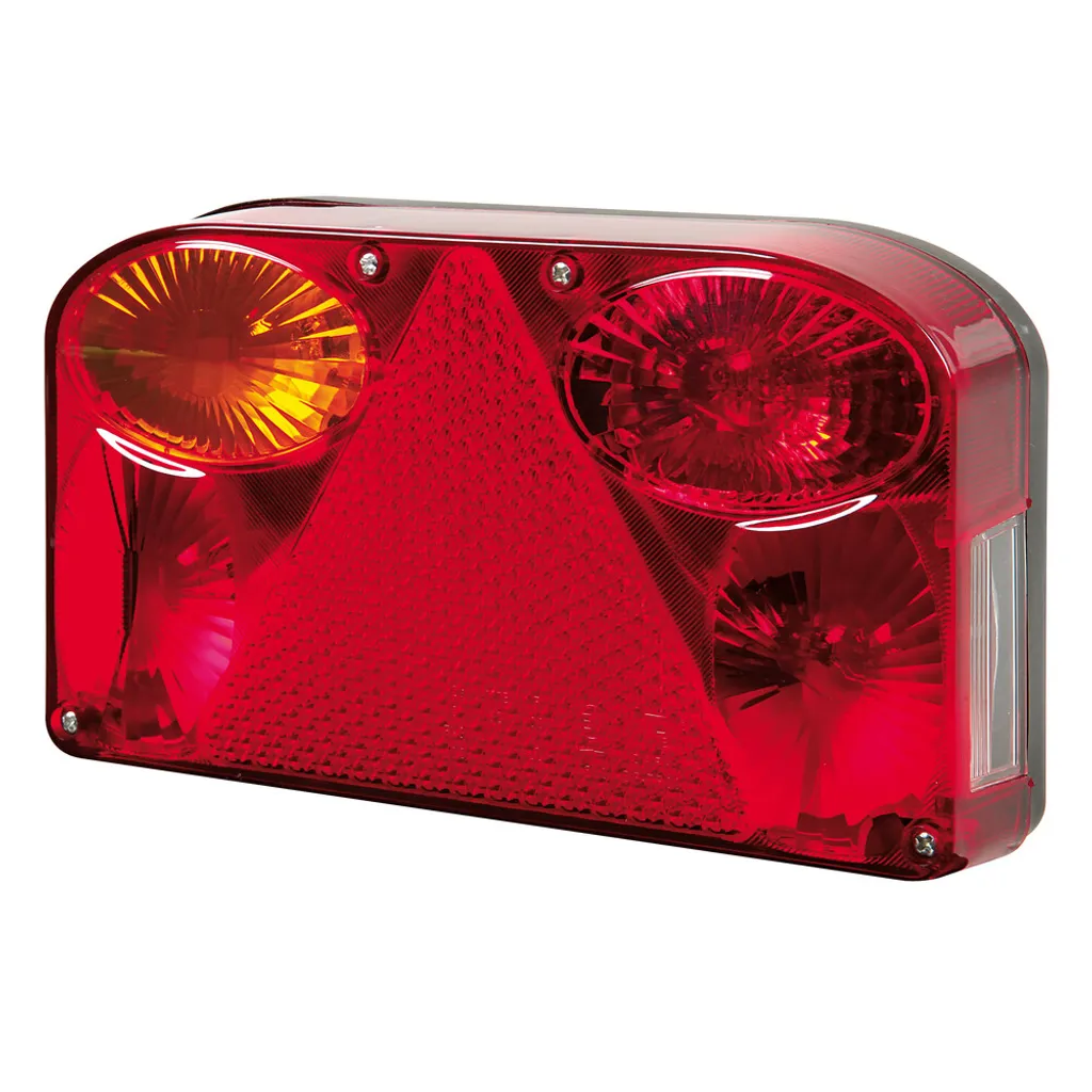 Fanale Posteriore Deluxe 6 Funzioni 12V Sinistro | Ricambio Rimorchio