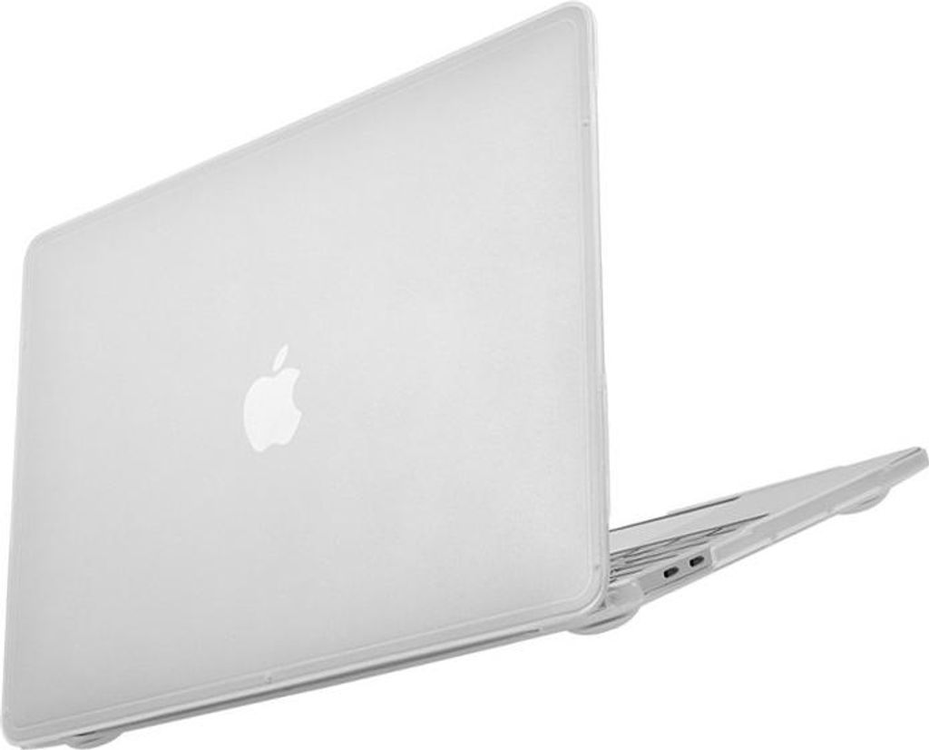 INF Transparente Schutzhülle für MacBook Pro 14 A3112 A3401 aus TPU und Kunststoff