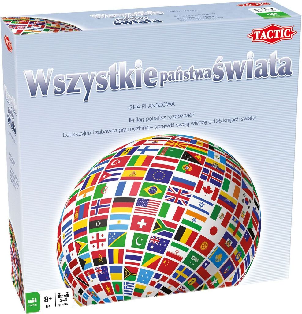 Gra edukacyjna Wszystkie Państwa Świata Obrázok produktu 