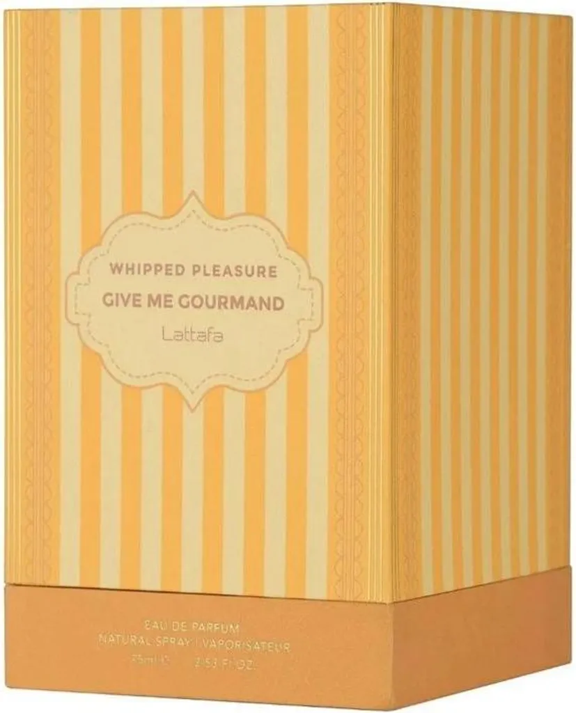 Eau de Parfum Whipped Pleasure Lattafa Give Me Gourmand Senteur Sucrée