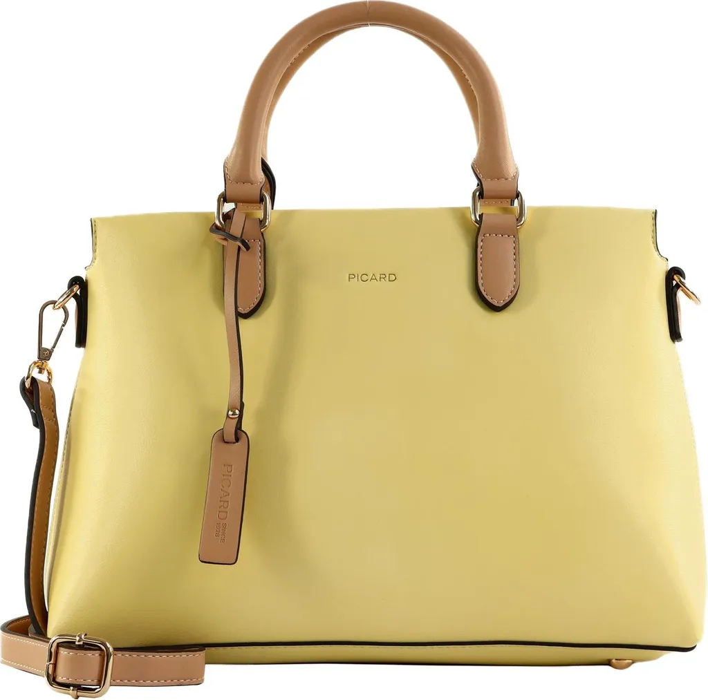 Recensione PICARD Riviera Cityshopper: Borsa in Pelle Gialla