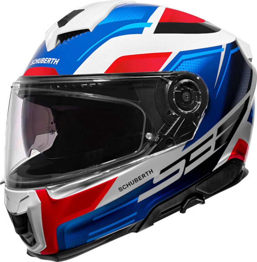 Schuberth S3 Storm Helm, blau/rot/weiß, XS (52/53)