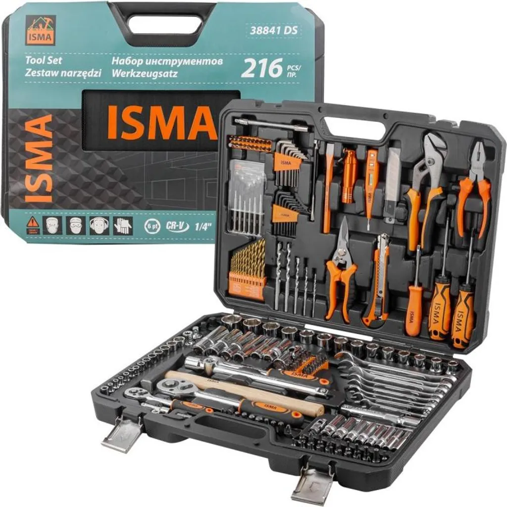 Offerta Set Chiavi 216 Pezzi - Valigetta Utensili Completa Meccanica