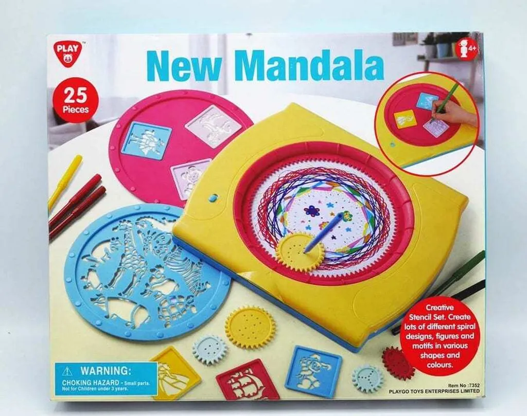 Playgo Nuovo Mandala Set Disegno Creativo per Bambini | Offerta Online
