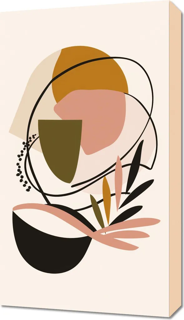 Quadro Canvas 40x70 Ispirazione: Rapporto Aureo e Design Contemporaneo