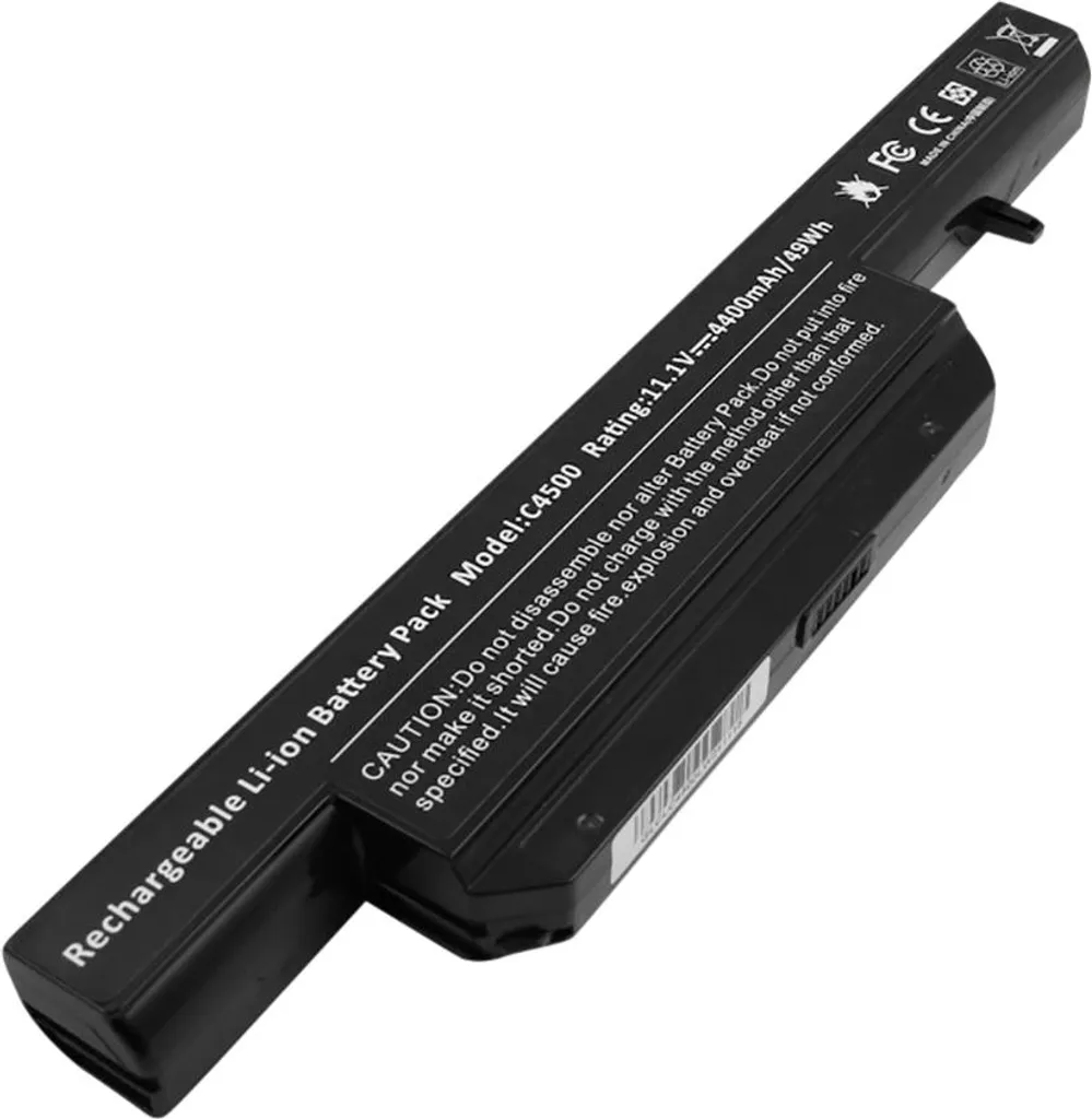 Batterie Li-Ion 4400mAh haute capacité pour Clevo C4500 par Avizar