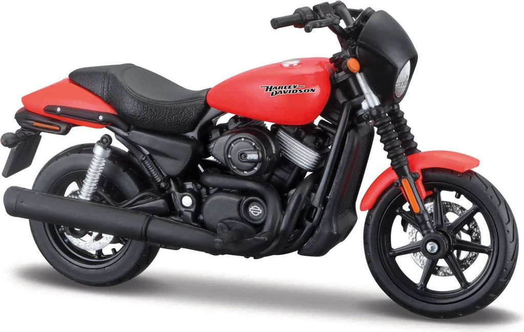 Maisto Harley-Davidson 2015 Harley-Davidson Street 750 1:18 rot