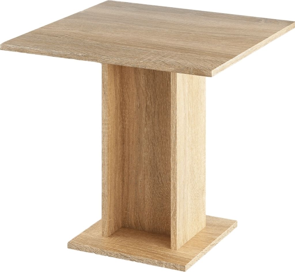 Kondela Jídelní stůl Eugo 79x79 cm - dub sonoma Obrázek produktu 