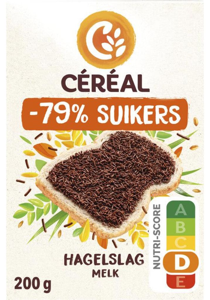 Céréal Hagelslag chocolat au lait 200g – pépites de Image du produit 