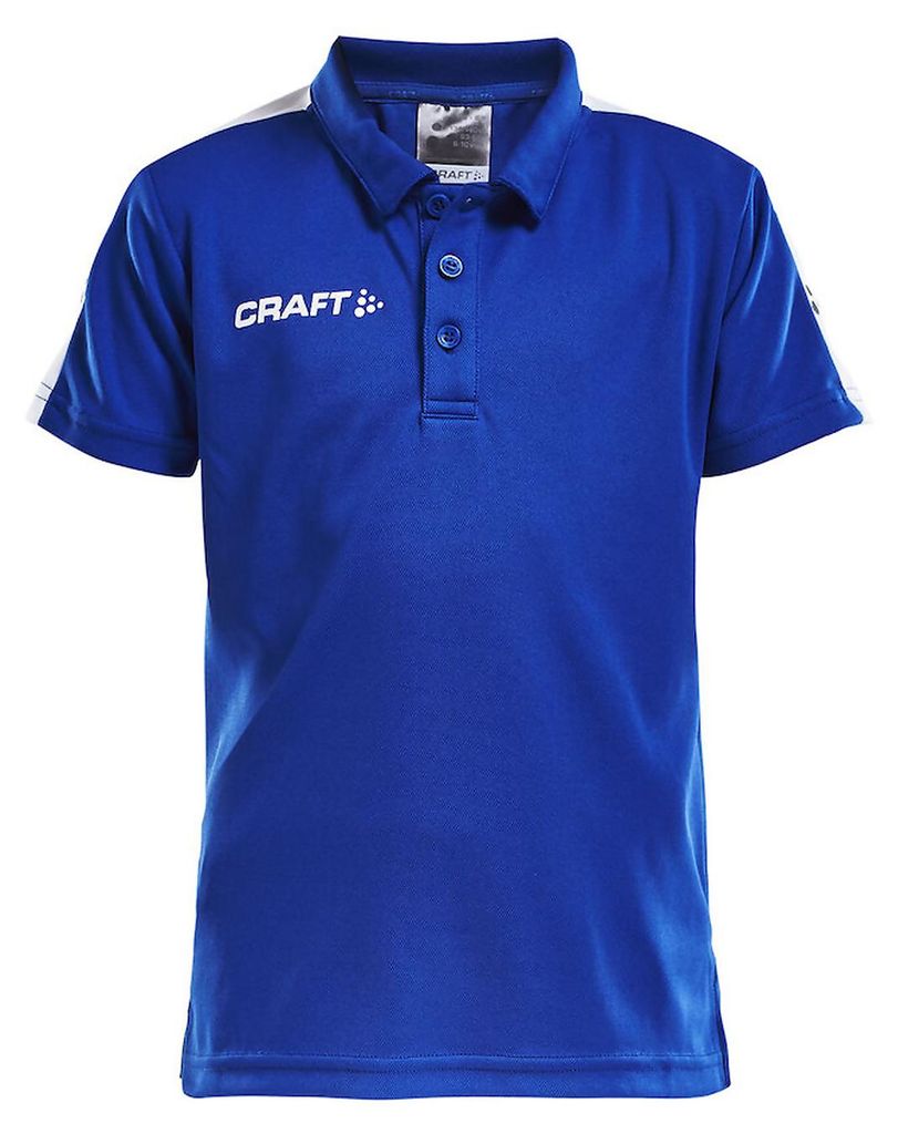 CRAFT Progress Polo Pique JR Royal Blue 134/140