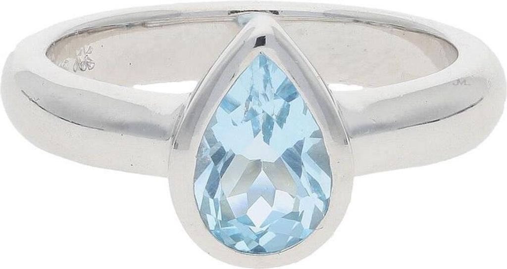 Ring Silber 925 Blautopas JL10-07-2890 JuwelmaLux Größe 56
