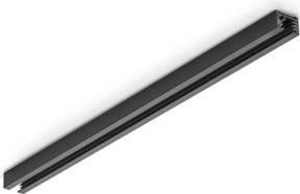 Binario 50cm Nero Opaco DUOline Trio Leuchten - Rinnova Casa Ora