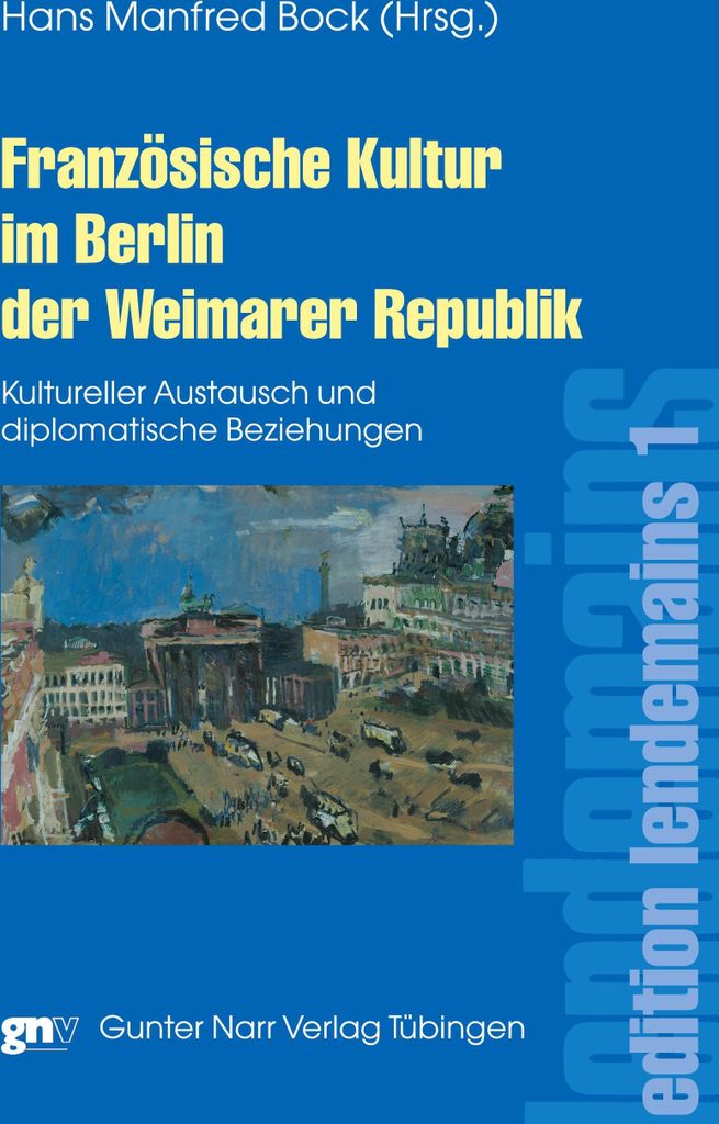 Französische Kultur im Berlin der Weimarer Republik