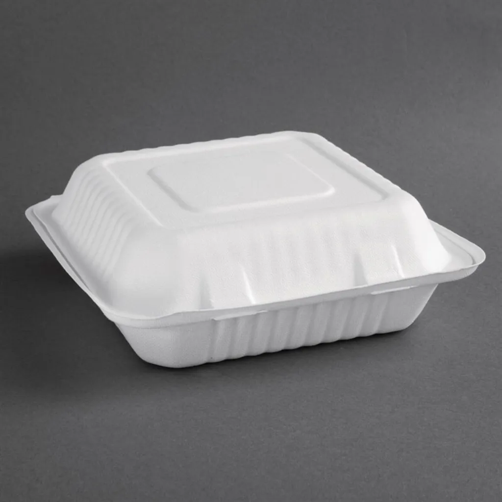 Fiesta Green Scatole Bagassa 236mm | 100% Plastic-Free Food Box