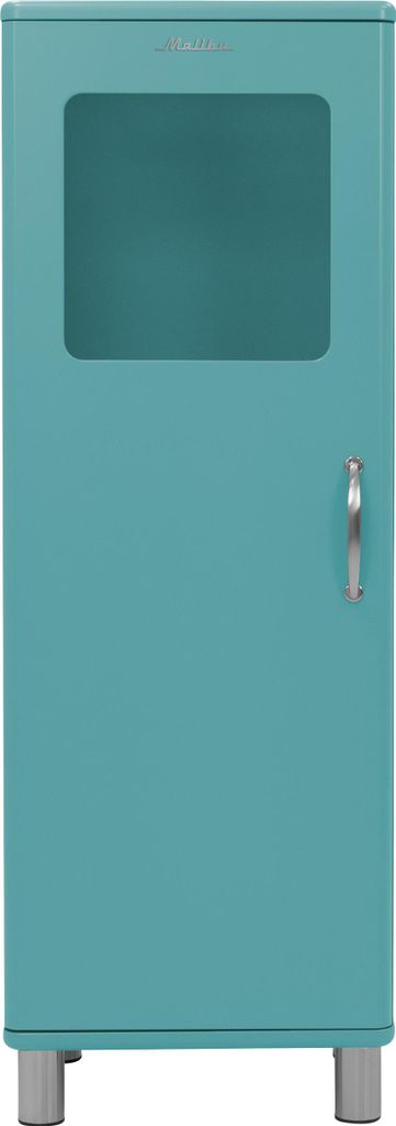 Tenzo Malibu Halbvitrine Metall/Holzwerkstoff 50x41x143 cm