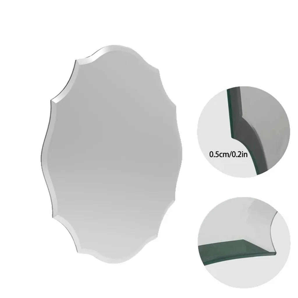 Miroir mural sans cadre 22x28 pouces pour remplacer un miroir cassé