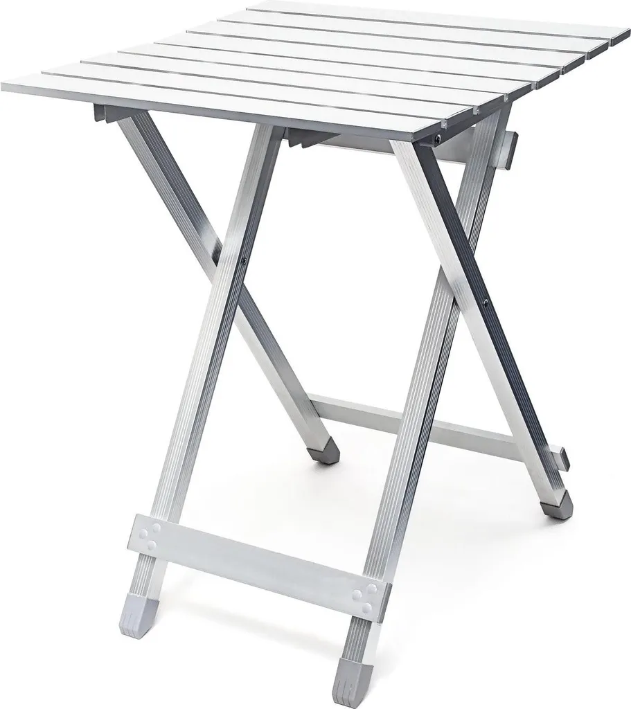 Table alu 49,5 cm pliante ultra légère - Structure robuste et compacte
