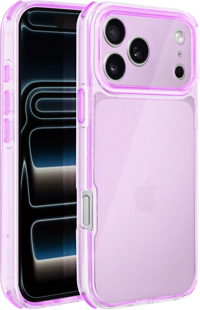 Custodia Viola iPhone 17 Pro Max Avizar Chic & Shockproof Rinforzata