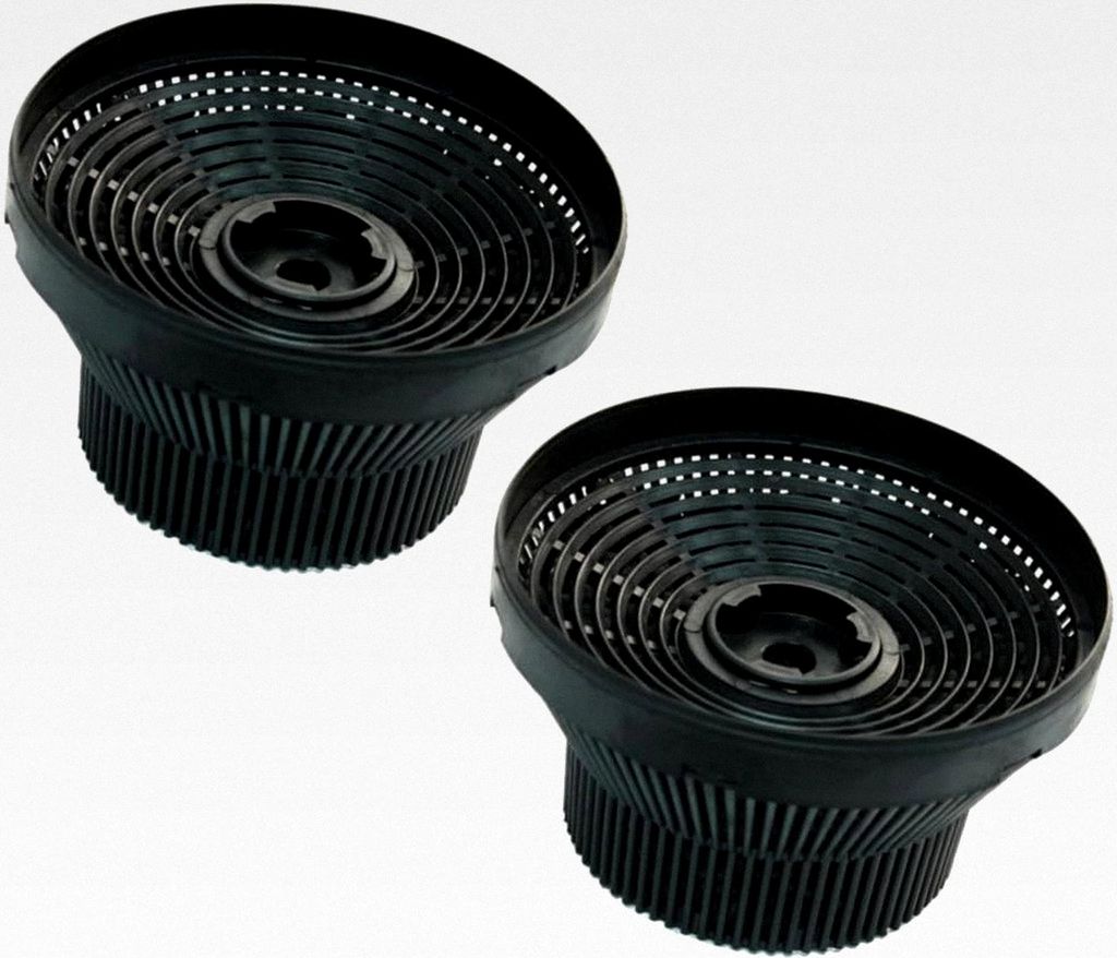 Ersatz-Aktivkohlefilter für Teka C3C - geeignet für Dunstabzugshauben GFH55 / GFH73 / GFG2 / TL1-62 / CNL2 - Set mit 2 Stück