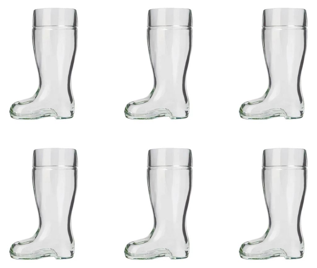 Biergläser, Bierstiefel 6er Set - 0,25 Liter Produktbild 