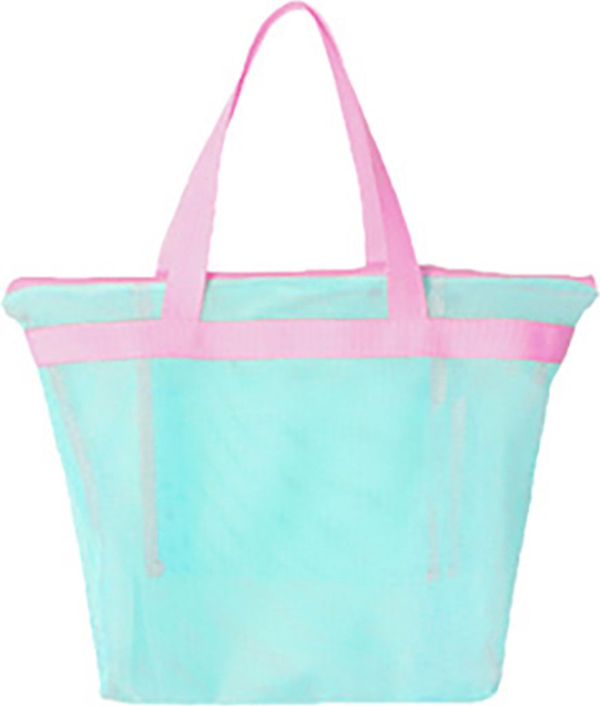 Strandtasche, hohles Netzgewebe, Drainage, großes Fassungsvermögen, schnelltrocknend, tragbar, Duschablage für Wohnheime, Badezimmer, Shampoo, D...
