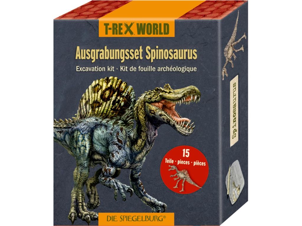 Spiegelburg Ausgrabungsset Spinosaurus T-Rex World Produktbild 