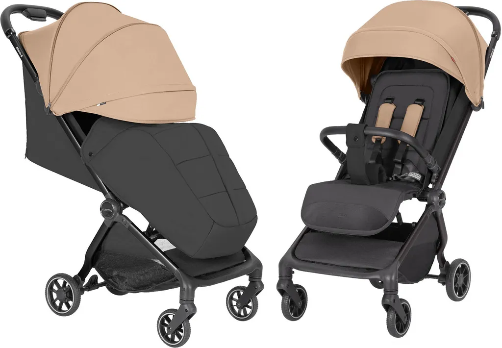 Poussette de sport Atom S Down Beige - Poussette tout-terrain compacte