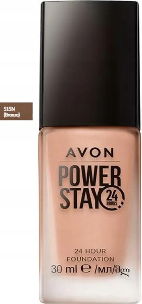 Fondotinta AVON Power Stay 24 Ore Bronzo 515N - Tenuta Professionale