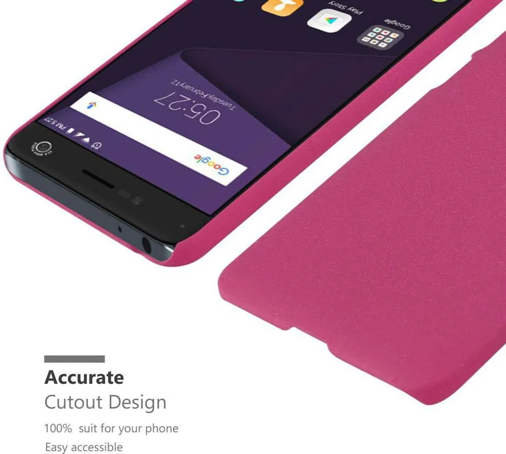Cadorabo Etui Do Zte Blade V8 In Frosty Pink - Hardcase Na Telefon