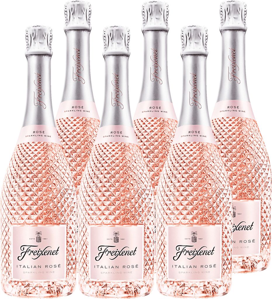 Freixenet Italian Rosé (6 x 0,75 l)  in eleganter Produktbild 