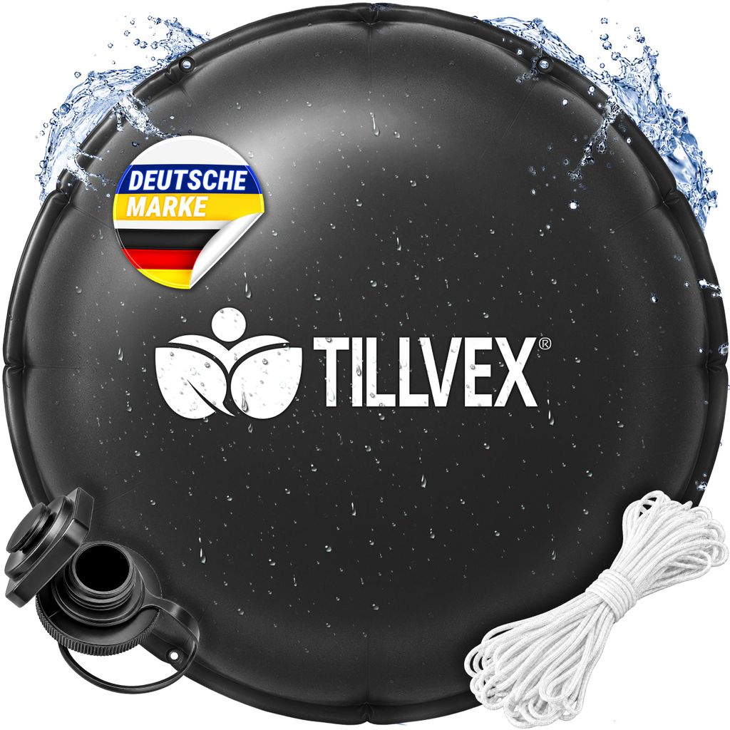 tillvex® Zimní plavecký polštář XXL, průměr 5 m, s 12 m Obrázek produktu 