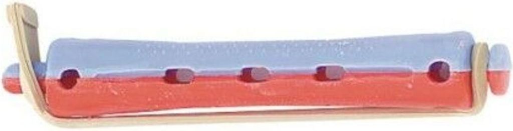 Sinelco Permanent Lockenwickler Kurz 12st Blau Rot 10mm
