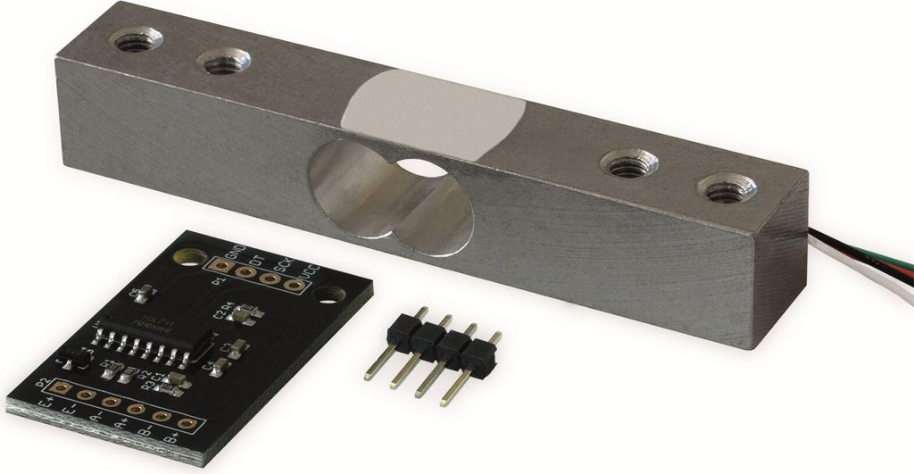 JOY-IT Modul, SEN-HX711-05, HX711, mit 5kg Wägezelle