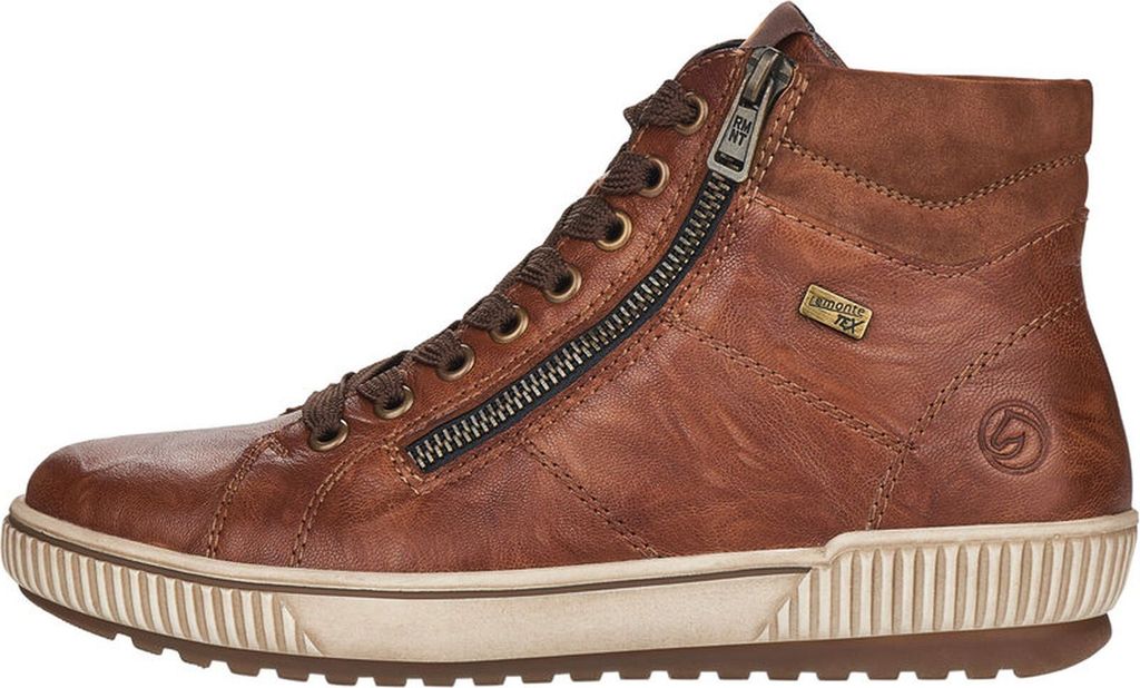 Remonte Veterschoenen Hoog  Veterschoenen Hoog - Cognac - Image du produit 