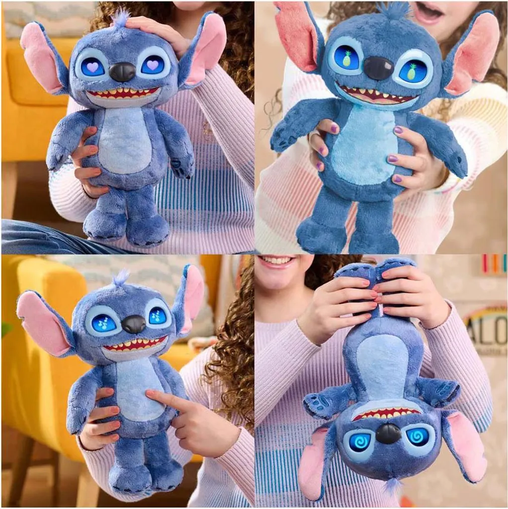 Peluche Stitch Interactive 30cm apaise et amuse votre enfant au quotidien - 3