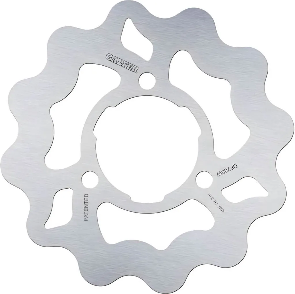 Disque Galfer DF700W 180mm rigide en acier pour Derbi Senda R et SM