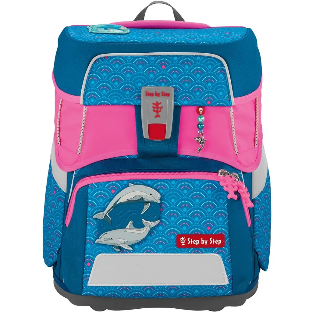 Pull-over Neon Pink Step by Step : Sécurité et Style pour Cartables