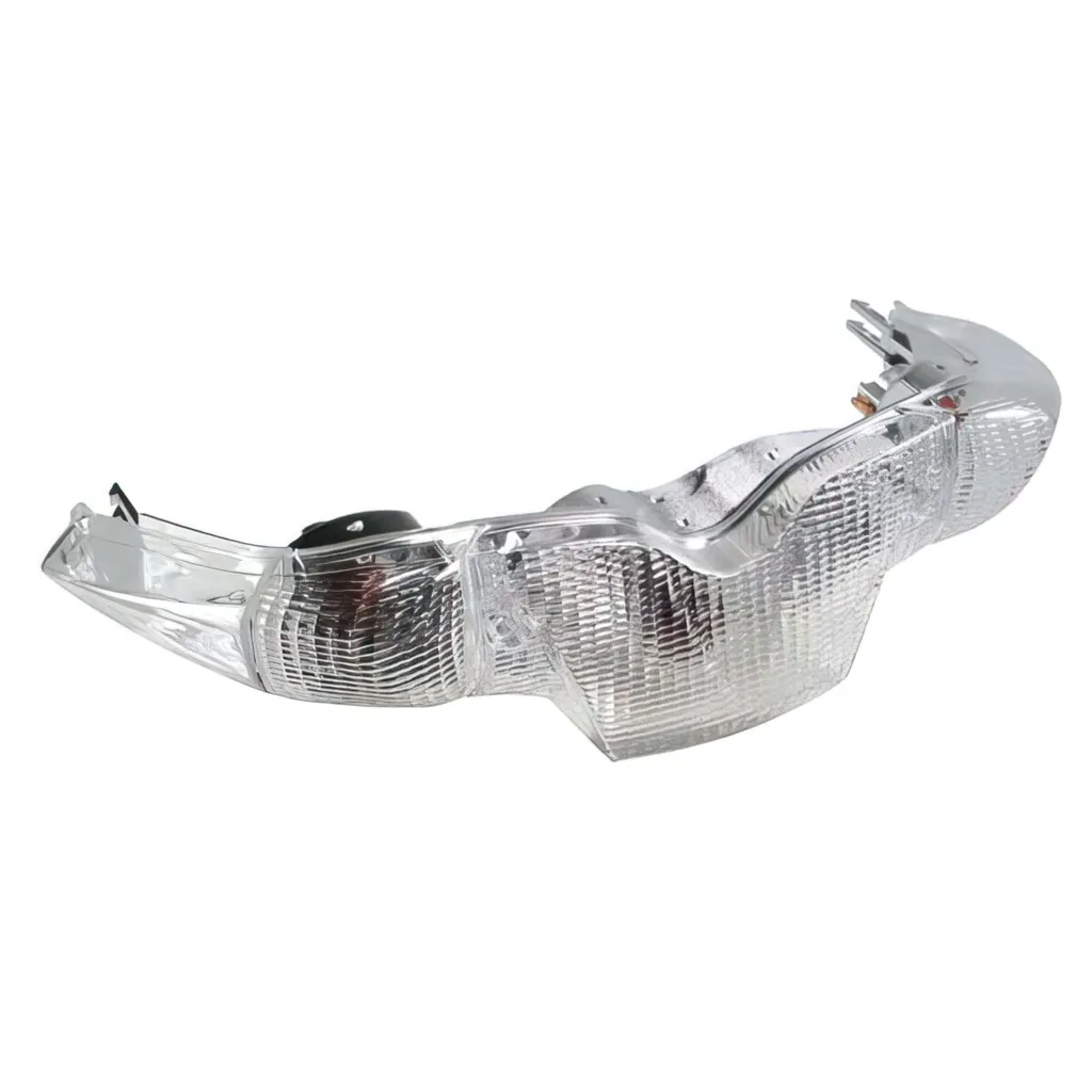 Fanalino Stop Posteriore LED con Frecce Trasparente Omologato CE Moto