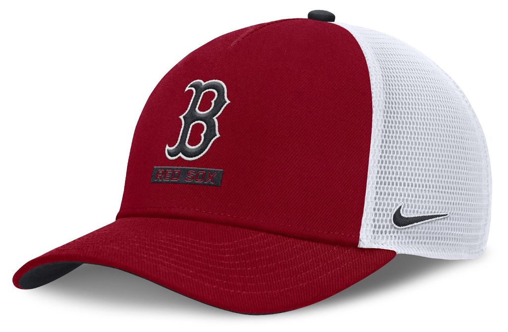 Pánská kšiltovka Boston Red Sox MLB Primetime Dri-Fit Rise Structured 5 Panel Trucker Cap Velikost: M/L