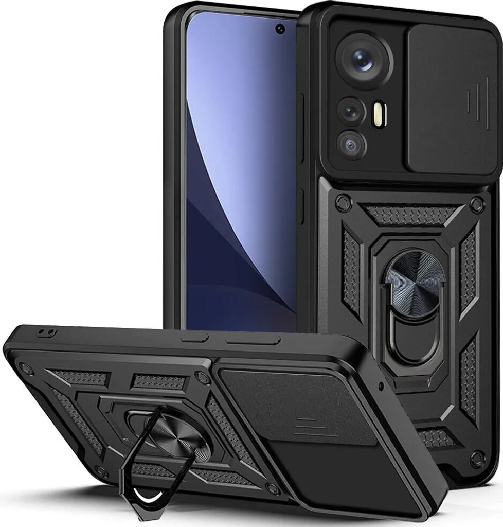 Cover Xiaomi 12X Nera Antiurto: Protezione Totale per la tua Camera