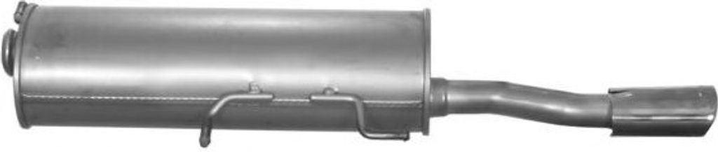 VEGAZ PGS-283IMA Endschalldämpfer passend für PEUGEOT 307 CC (3B) Auspuff