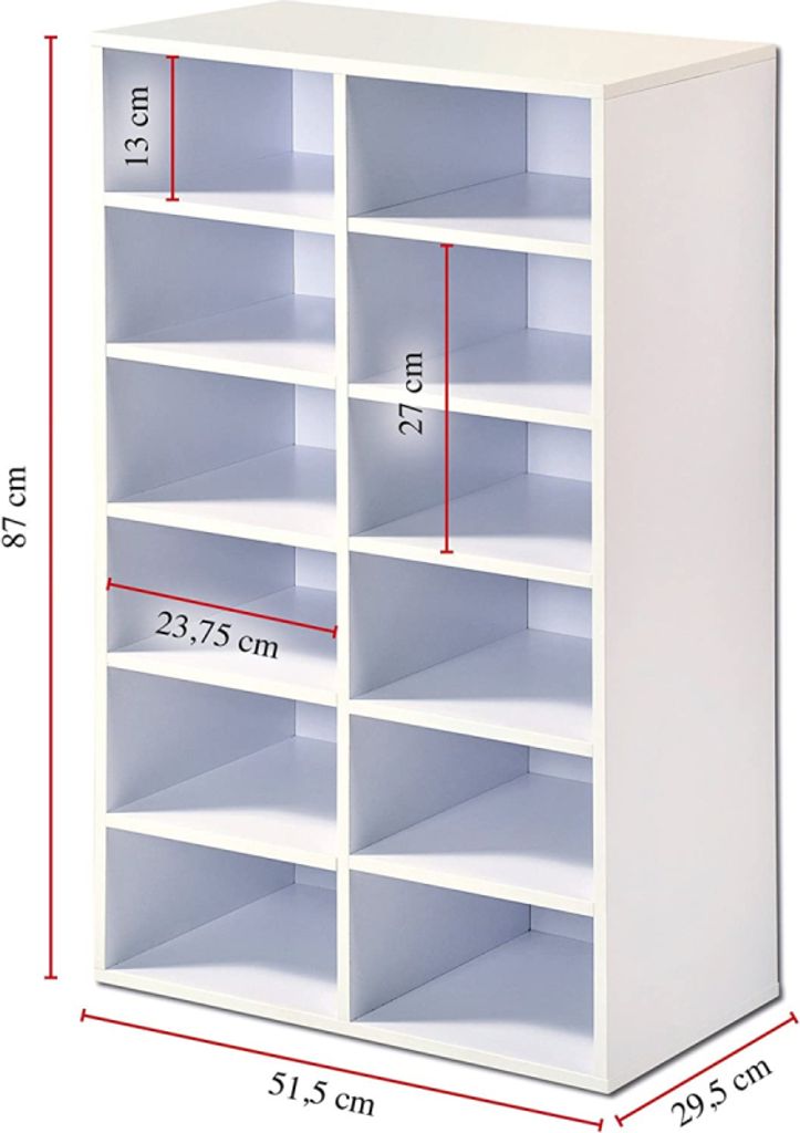 Universal-Fachbodenregal, Korpus weiß Produktbild 4
