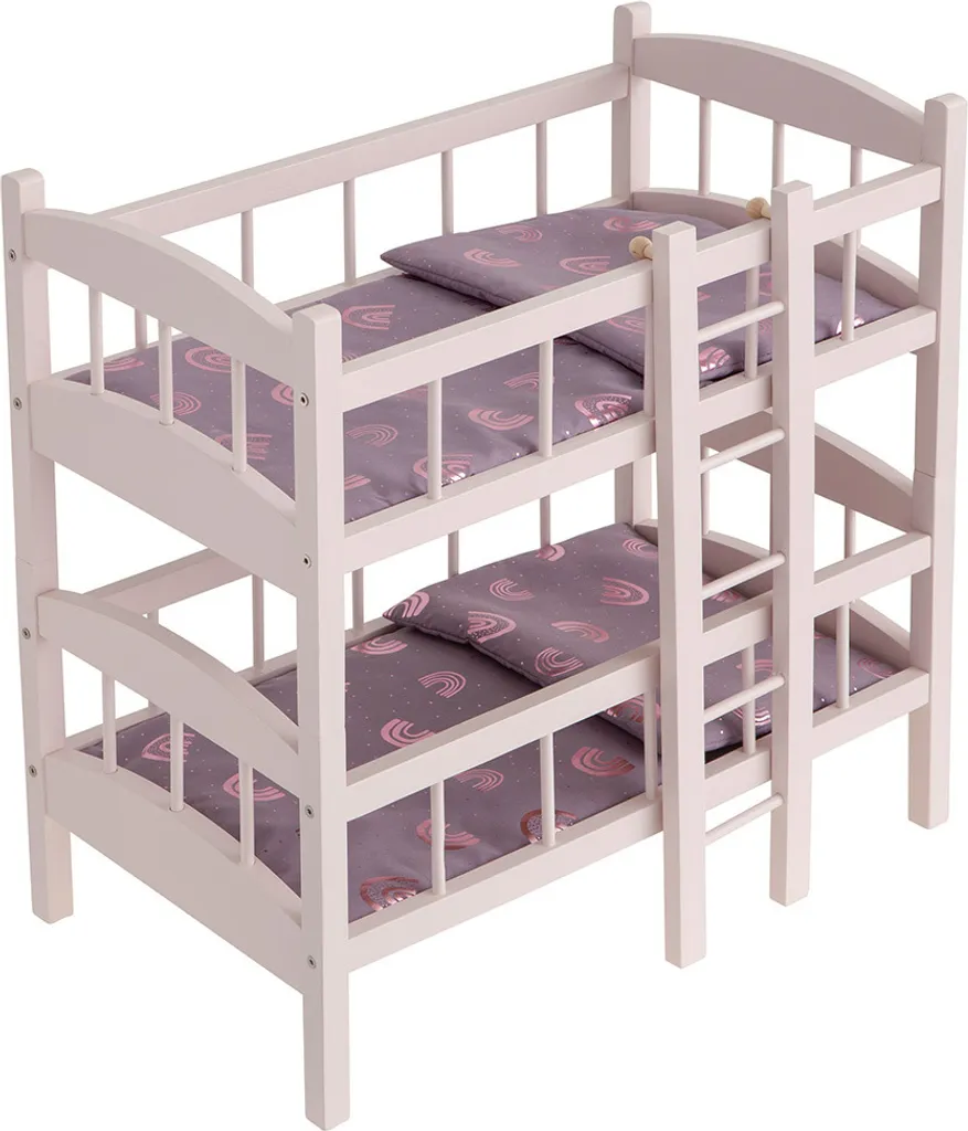 Lit superposé pour deux enfants divisible Rainbow howa gain de place