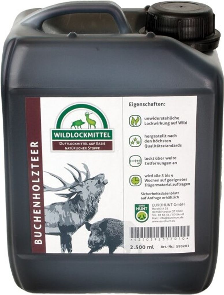 Buchenteer - Lockstoff für Wildschweine 2,5l (3kg) Produktbild 