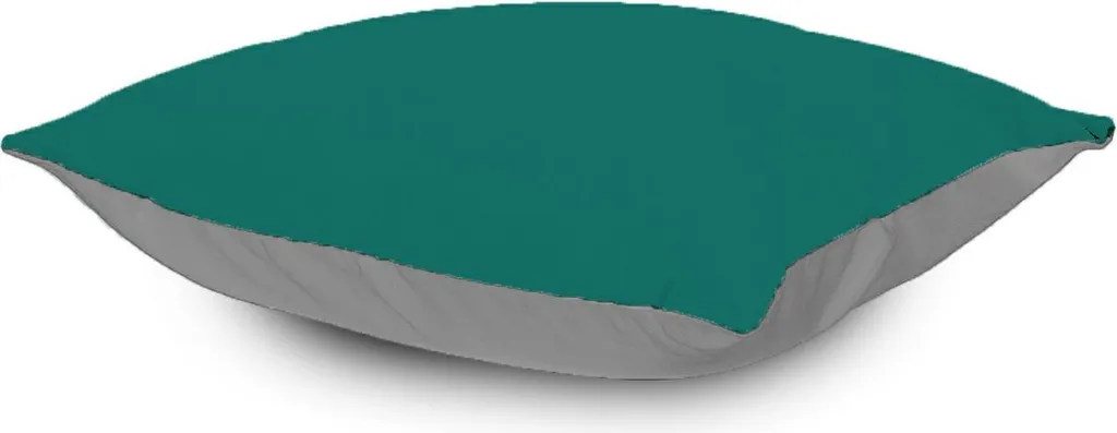 Drap pour lit 2 personnes 140x200 Satin Vert Graphite avec Taie Matex