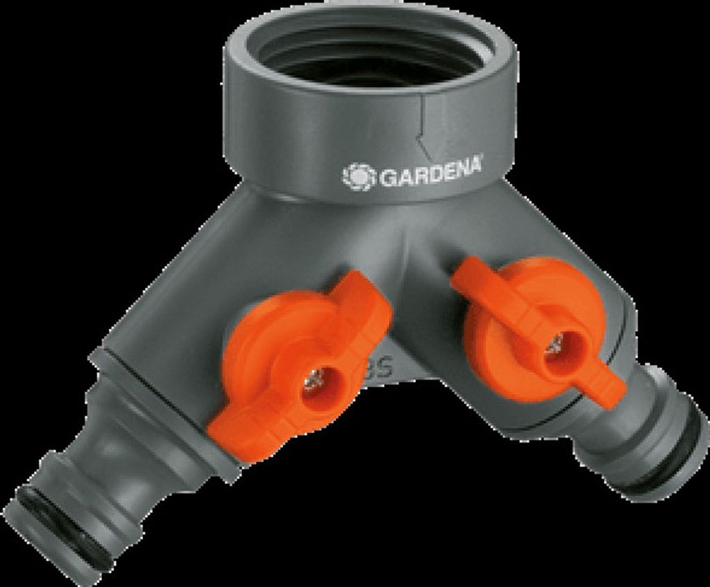 GARDENA Wasserverteiler für Gartenschlauch 2-Wege Produktbild 18