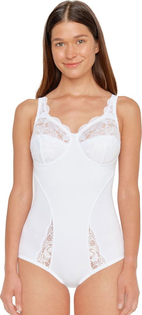SUSA Body ohne Bügel Latina Modell 6538 (BH Größe: 90 C / Farbe: weiß)
