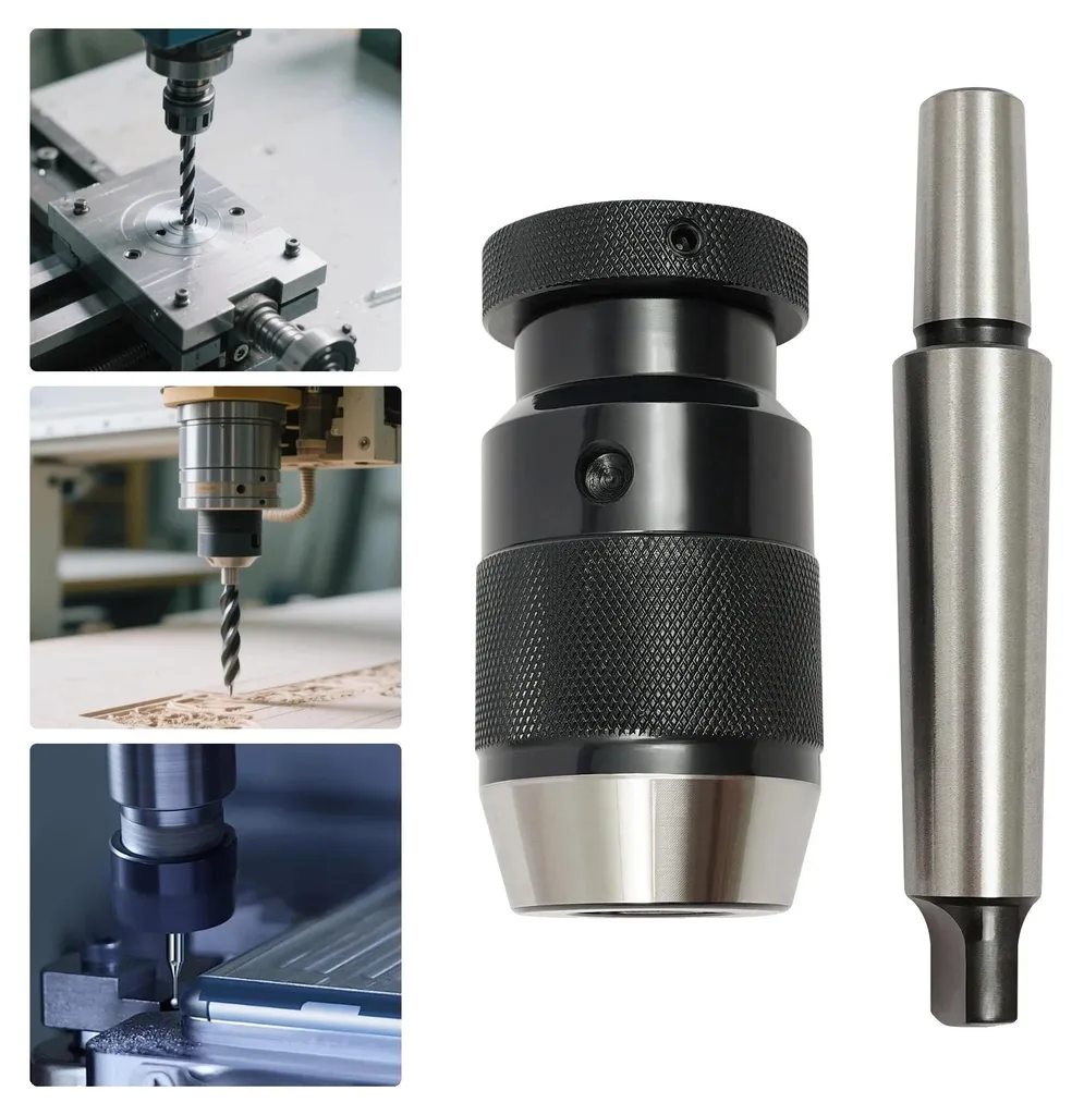 Mandrin de Serrage 1-16 mm pour Perçage de Précision sur Métal et Bois