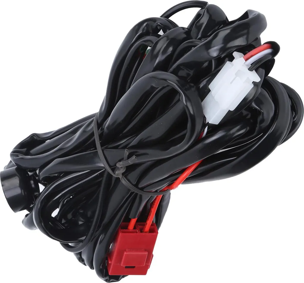 Faisceau LED 12V anti-court-circuit - Kit câblage étanche avec relais